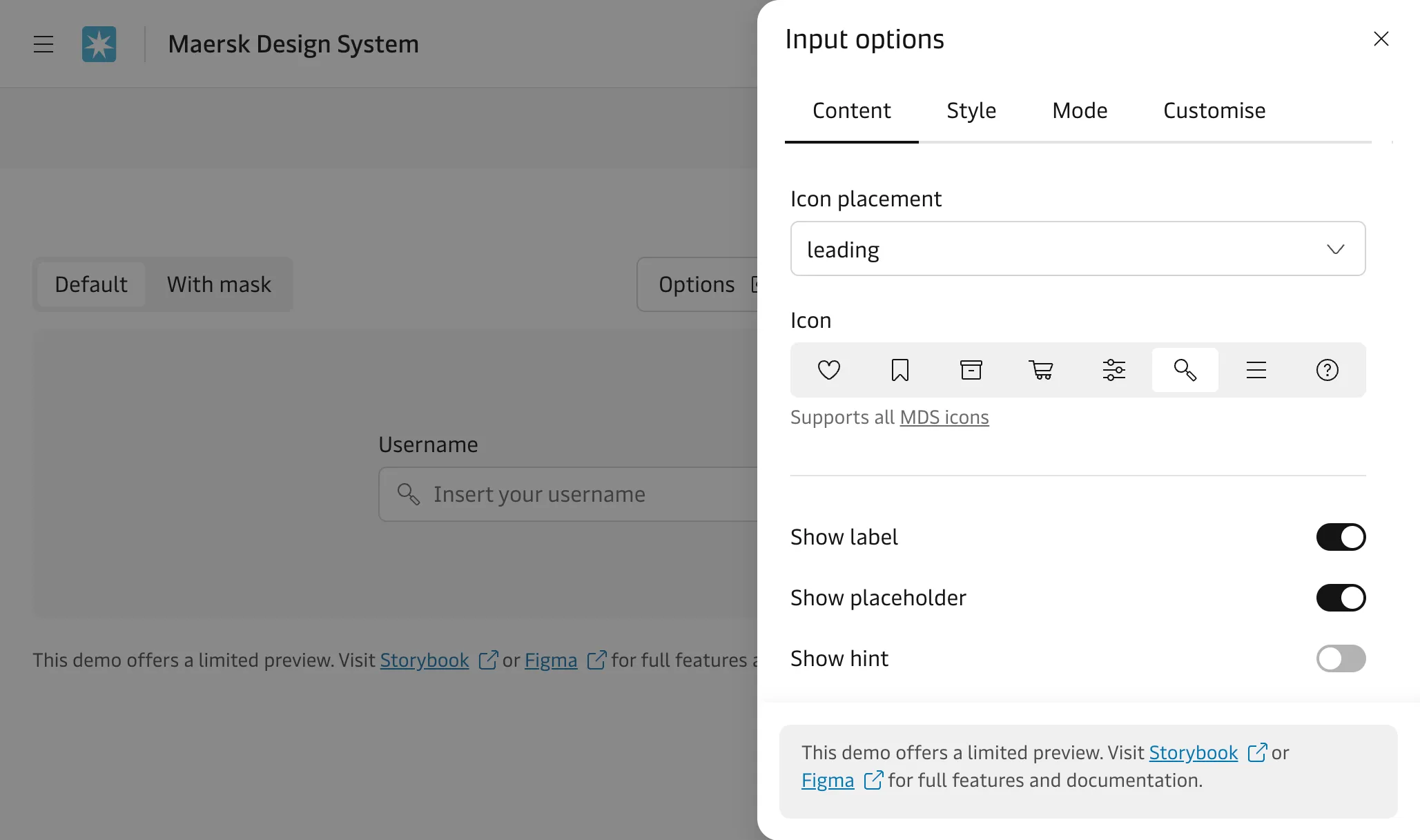 Exploring the Input component.