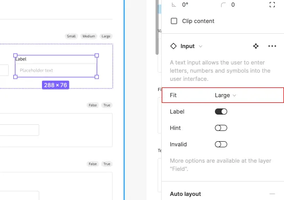 Fit in our Figma library.