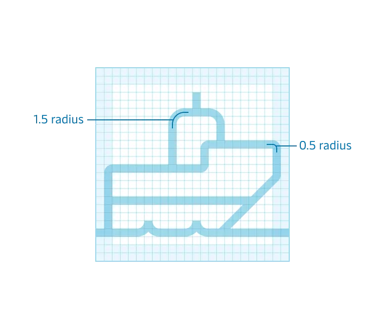 Corners applied to tugboat-side icon.