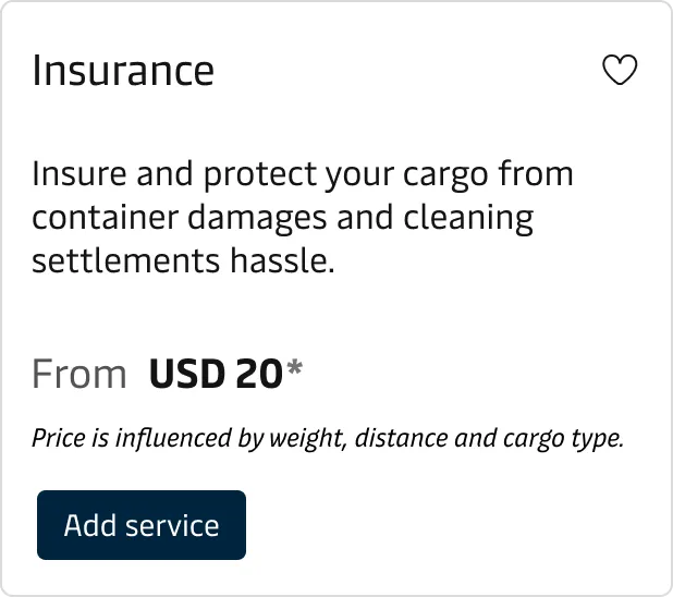 Dynamic price range with min and no estimated max value.